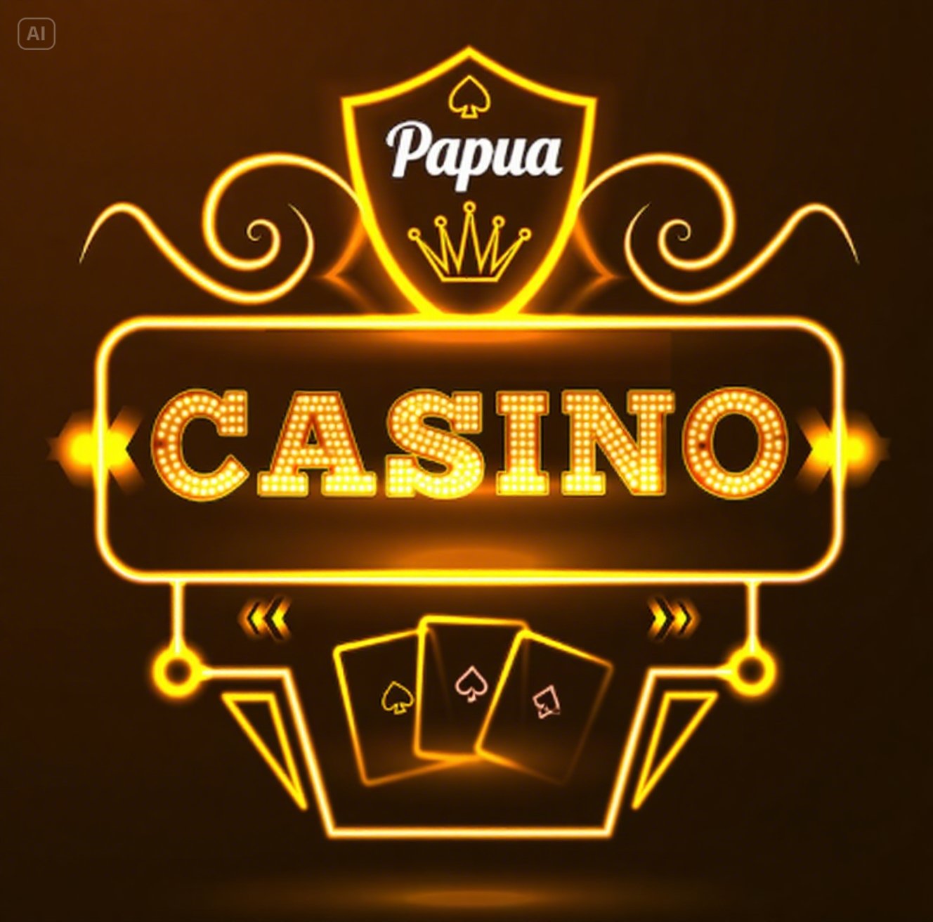 Logotipo da casa de apostas e cassino brasileiros PAPUA CASINO